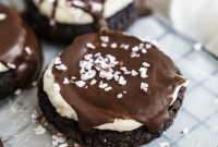 Peppermint Bark Chocolate Cookies Recipe with Candy Cane Pieces