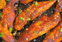 Crispy Garlic Butter Chicken Tenders Recipe