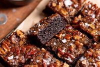 Gooey Bourbon Pecan Pie Brownies Recipe