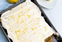 Lemon Dream Cake Recipe with Luscious Lemon Glaze
