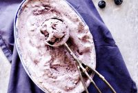 Creamy No-Churn Blueberry Cheesecake Ice Cream Recipe