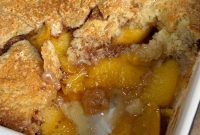 Salt Lick Style Peach Cobbler Recipe
