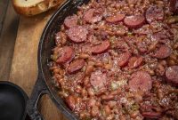 Smoky Loaded Baked Beans with Bacon and Brown Sugar