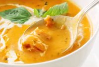 Creamy Roasted Tomato Basil Soup Recipe