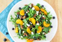 Blueberry and Orange Salad with Spiced Pecans Recipe