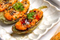 Crispy Salmon Tempura Jalapeno Bites Recipe