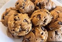 Pumpkin Chocolate Chip Cookies Made with Cake Mix