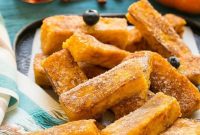 Pumpkin Churro French Toast Sticks Recipe