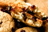 Chewy White Chocolate Cranberry Cookies