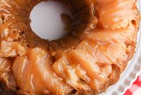How to Make Caramel Apple Upside-Down Cake