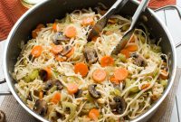 Gluten-Free Chow Mein: Rice Noodles with Stir-Fried Vegetables