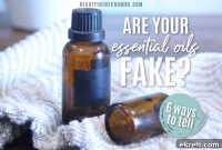 How to Spot Fake Essential Oils