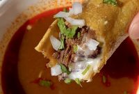 Crispy Cheesy Beef Birria Taquitos Recipe