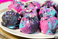 No-Bake Moon Rock Cookie Dough Bites