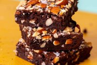 Fudgy Mocha Almond Brownies Recipe
