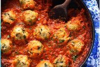 Chickpea Dumplings in Spiced Tomato Curry
