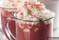 Slow Cooker Red Velvet Hot Chocolate
