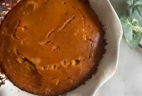 Crustless Pumpkin Pie Recipe for Weight Watchers