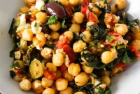 One-Pan Mediterranean Chickpea Dinner Recipe
