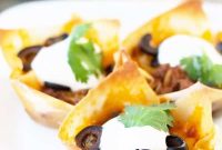 Mini Beef Enchilada Cups Recipe
