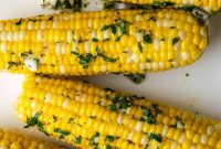 Instant Pot Corn on the Cob with Garlic Herb Butter