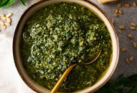 Make Large-Batch Pesto in a Food Processor