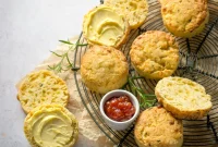 Flaky Vegan Cheese Scones Recipe