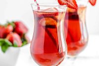 Homemade Strawberry Iced Tea Recipe