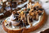 Wild Mushroom Tartine Recipe: Rustic Open-Faced Toast