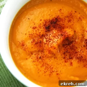 roasted sweet potato soup