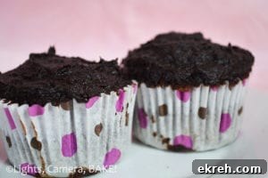 Paleo Chocolate Cupcakes. Light and fluffy chocolate cupcakes topped with a healthy frosting. Click the photo for the recipe.
