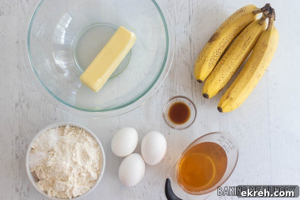 ingredients in bowls