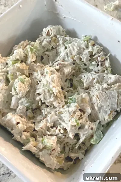 old fashioned chicken salad