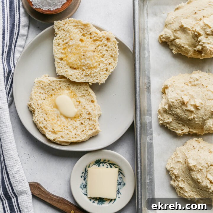Gluten Free Buttermilk Drop Biscuits