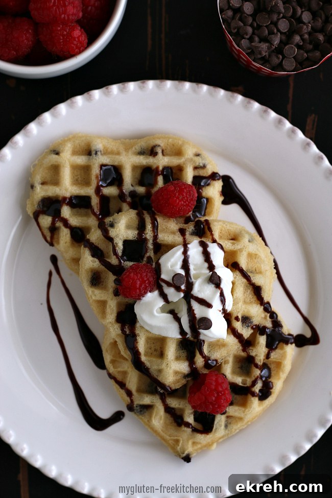 Gluten-free Chocolate Chip Waffles