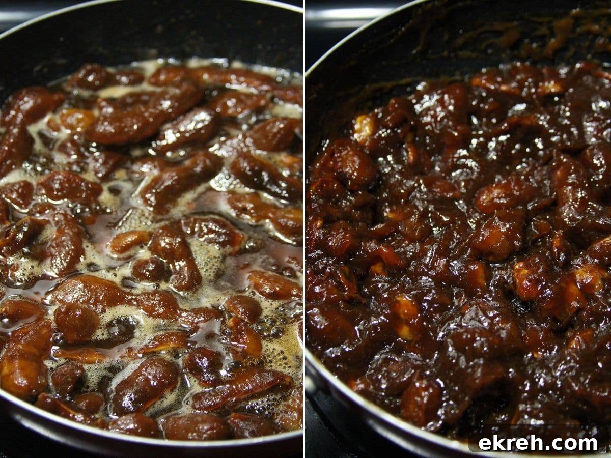 Sampalok Candy: Sweet Tangy Filipino Tamarind Treat 5 cooking tamarind candy in a pan
