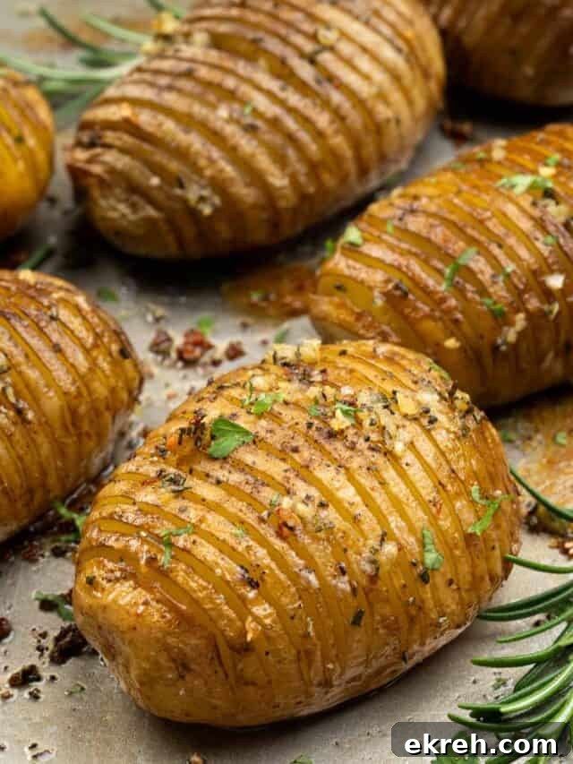 hasselback potatoes