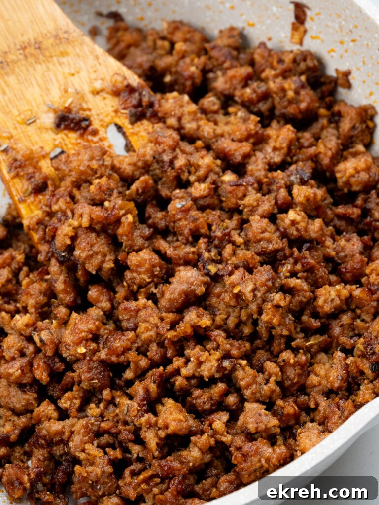 Spiced ground lamb