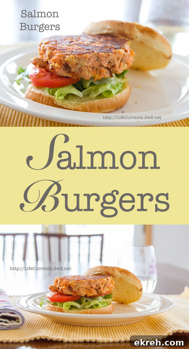 Salmon Burgers by Life Currents