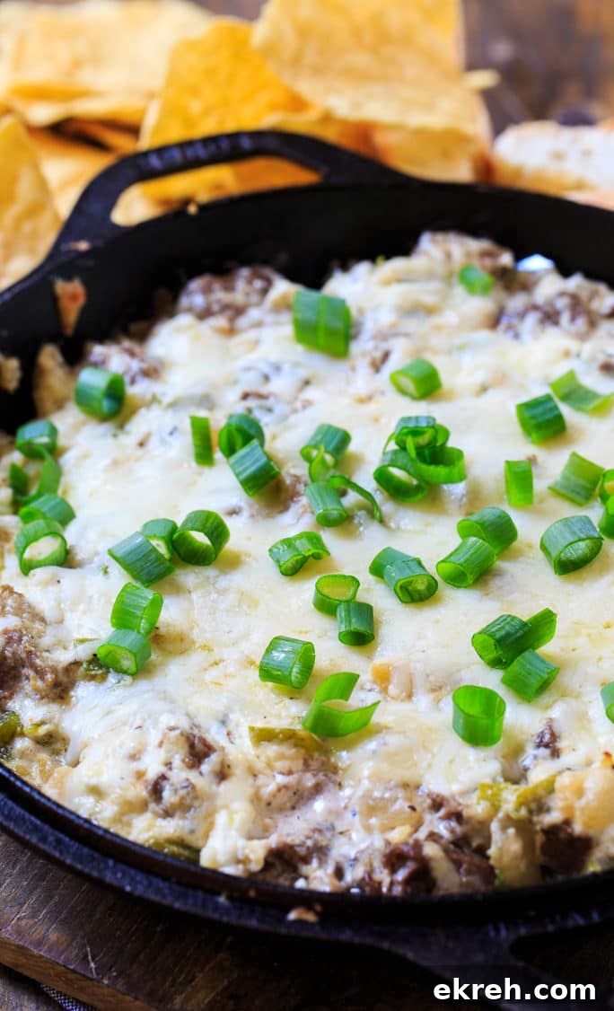 Philly Cheesesteak Dip Recipe: Creamy Hot Appetizer 3 Philly Cheese Steak Dip
