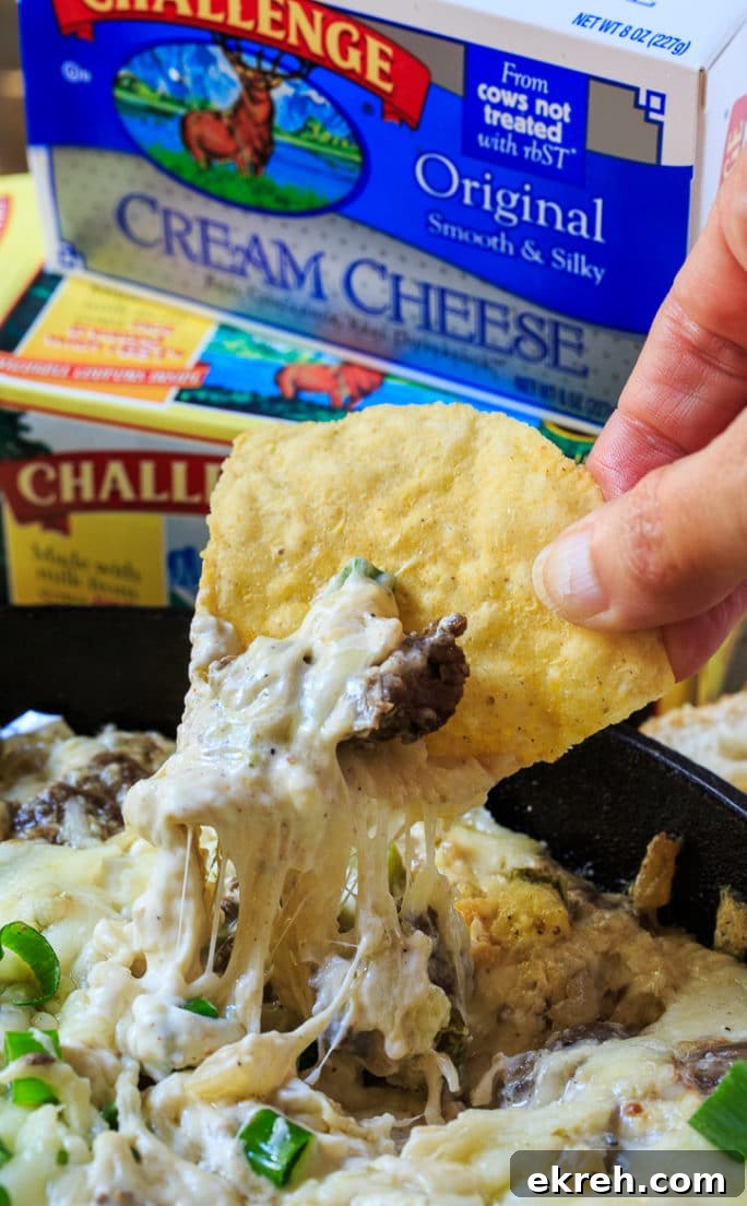 Philly Cheesesteak Dip Recipe: Creamy Hot Appetizer 7 Philly Cheese Steak Dip