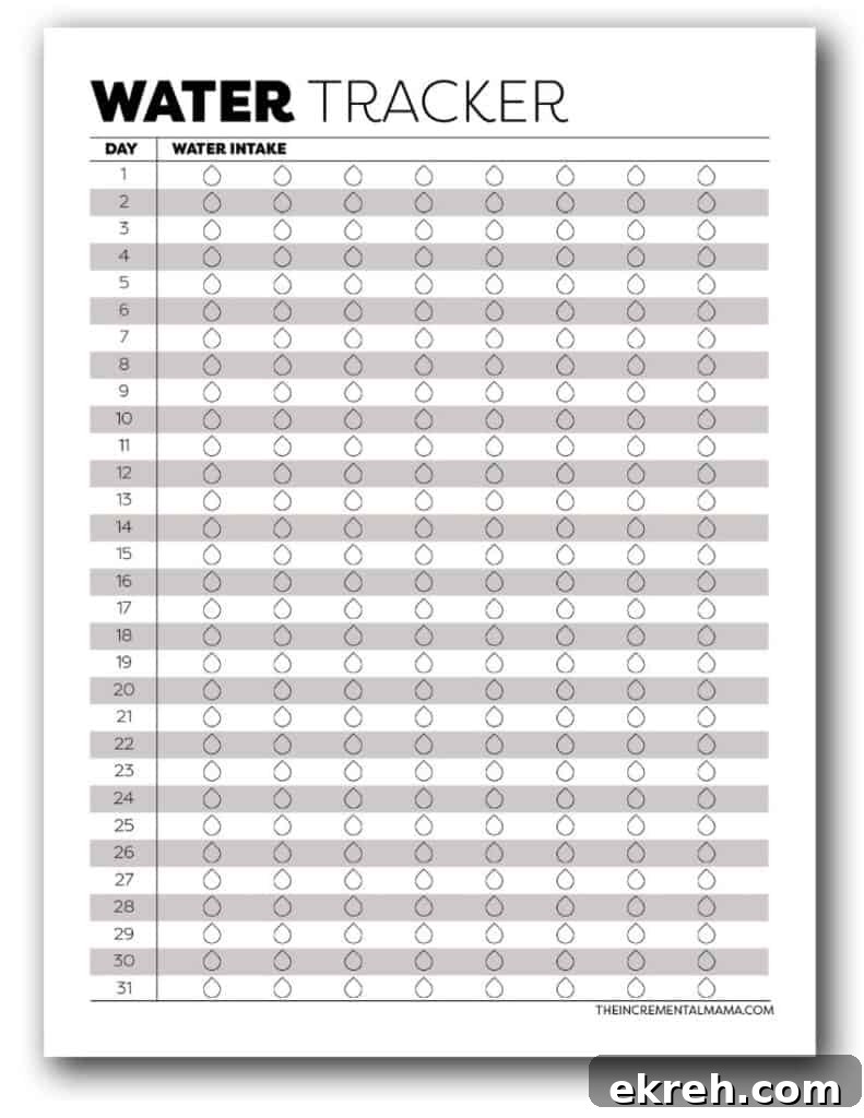 grey hydration tracker