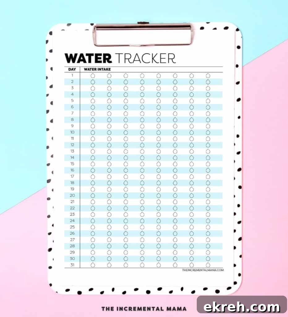 free water tracker