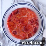blood orange upside down cake