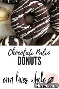 paleo chocolate donuts