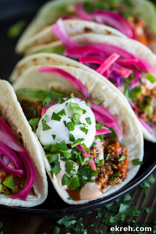 Cauliflower Walnut Tacos