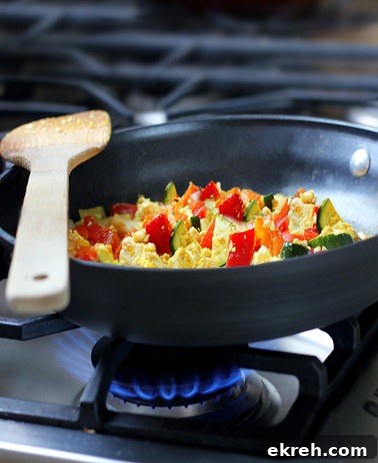 scrambled tofu
