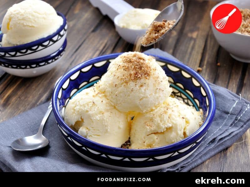 Heavy cream and condensed milk may be combined to make smooth, creamy ice cream.