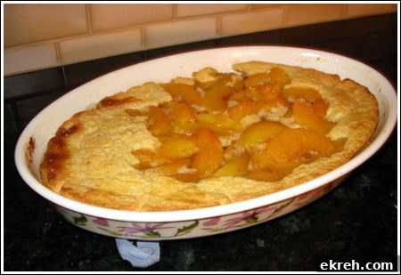Salt Lick Peach Cobbler
