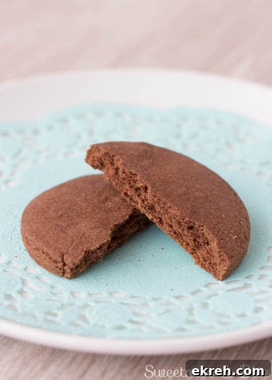 Simple gluten free chocolate cookies